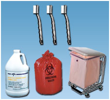 INSTRUMENT CLEANING - DEODORIZERS - HAMPERS & LINERS