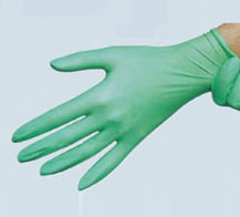 NITRILE GLOVES, Powder Free, 12” Extended Cuff