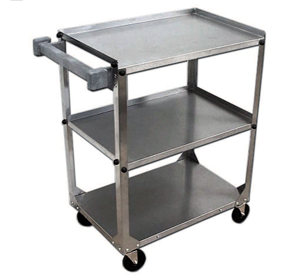 UTILITY CART, STAINLESS STEEL